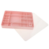 Maxbell Clear Organizer Container Storage Box for Nail Tip Jewelry Beads Pink - Aladdin Shoppers