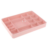 Maxbell Clear Organizer Container Storage Box for Nail Tip Jewelry Beads Pink - Aladdin Shoppers