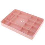 Maxbell Clear Organizer Container Storage Box for Nail Tip Jewelry Beads Pink - Aladdin Shoppers