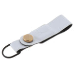 Maxbell Cloth Headphone Earphone Cord Wrap Winder with Magnetic Button white - Aladdin Shoppers