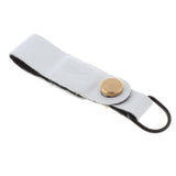 Maxbell Cloth Headphone Earphone Cord Wrap Winder with Magnetic Button white - Aladdin Shoppers