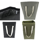 Maxbell Cloth Storage Bag Handbag Laundry Basket Organizer Bin 40x50cm Grey - Aladdin Shoppers