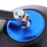 Maxbell CNC Alloy Side Rear View Race Mirrors for Motorbikes Scooters ATV Blue - Aladdin Shoppers