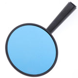 Maxbell CNC Alloy Side Rear View Race Mirrors for Motorbikes Scooters ATV Blue - Aladdin Shoppers
