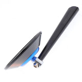 Maxbell CNC Alloy Side Rear View Race Mirrors for Motorbikes Scooters ATV Blue - Aladdin Shoppers