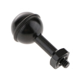 Maxbell CNC Aluminum Alloy Diving Ball Head Mount Bracket for GoPro 6/5/4/3 - Minimize the Shock and Vibration of Your Cameras (Black ) - Aladdin Shoppers