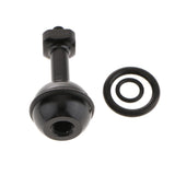 Maxbell CNC Aluminum Alloy Diving Ball Head Mount Bracket for GoPro 6/5/4/3 - Minimize the Shock and Vibration of Your Cameras (Black ) - Aladdin Shoppers