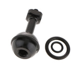 Maxbell CNC Aluminum Alloy Diving Ball Head Mount Bracket for GoPro 6/5/4/3 - Minimize the Shock and Vibration of Your Cameras (Black ) - Aladdin Shoppers