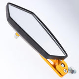 Maxbell CNC Aluminum Racing Side Rear View Mirrors for Motorcycle Scooter ATV Golden - Aladdin Shoppers