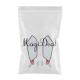 Maxbell CNC Aluminum Racing Side Rear View Mirrors for Motorcycle Scooter ATV Red - Aladdin Shoppers