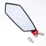 Maxbell CNC Aluminum Racing Side Rear View Mirrors for Motorcycle Scooter ATV Red - Aladdin Shoppers