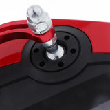 Maxbell CNC Aluminum Racing Side Rear View Mirrors for Motorcycle Scooter ATV Red - Aladdin Shoppers