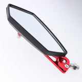 Maxbell CNC Aluminum Racing Side Rear View Mirrors for Motorcycle Scooter ATV Red - Aladdin Shoppers