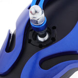 Maxbell CNC Aluminum Side Rear View Race Mirrors for Motorcycle Scooters ATV Blue - Aladdin Shoppers