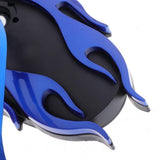 Maxbell CNC Aluminum Side Rear View Race Mirrors for Motorcycle Scooters ATV Blue - Aladdin Shoppers