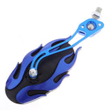 Maxbell CNC Aluminum Side Rear View Race Mirrors for Motorcycle Scooters ATV Blue - Aladdin Shoppers