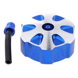 Maxbell CNC Alumium Alloy Motorcycles Fuel Tank Gas Cap Cover for Yamaha Blue - Aladdin Shoppers