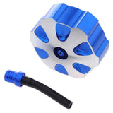 Maxbell CNC Alumium Alloy Motorcycles Fuel Tank Gas Cap Cover for Yamaha Blue - Aladdin Shoppers