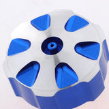 Maxbell CNC Alumium Alloy Motorcycles Fuel Tank Gas Cap Cover for Yamaha Blue - Aladdin Shoppers