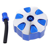 Maxbell CNC Alumium Alloy Motorcycles Fuel Tank Gas Cap Cover for Yamaha Blue - Aladdin Shoppers