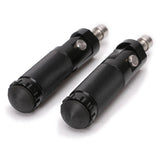 Maxbell CNC Folding Motorcycle Rearset Footrests Footpeg Foot Pegs Pedal Black - Aladdin Shoppers