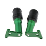 Maxbell CNC Frame Slider Crash Pad Falling Protectors for KAWASAKI Motorbike Green - Aladdin Shoppers