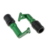 Maxbell CNC Frame Slider Crash Pad Falling Protectors for KAWASAKI Motorbike Green - Aladdin Shoppers