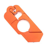 Maxbell CNC Handle Bar Brake Clutch Lever Lock for Kawasaki Z1000 Z800 Z750 Orange - Aladdin Shoppers