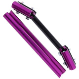 Maxbell CNC Motorbike Handlebars Adjustable Clip On Fork Cafe Racer Purple - Aladdin Shoppers