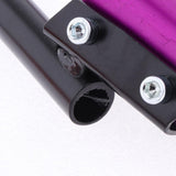 Maxbell CNC Motorbike Handlebars Adjustable Clip On Fork Cafe Racer Purple - Aladdin Shoppers