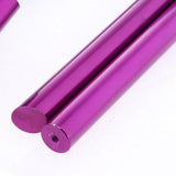 Maxbell CNC Motorbike Handlebars Adjustable Clip On Fork Cafe Racer Purple - Aladdin Shoppers