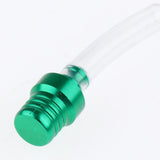 Maxbell CNC Motorcycle Gas Fuel Tank Cap Air Valve Vent Tube Breather Hose Green - Aladdin Shoppers