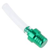 Maxbell CNC Motorcycle Gas Fuel Tank Cap Air Valve Vent Tube Breather Hose Green - Aladdin Shoppers