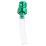 Maxbell CNC Motorcycle Gas Fuel Tank Cap Air Valve Vent Tube Breather Hose Green - Aladdin Shoppers