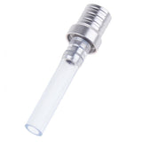 Maxbell CNC Motorcycle Gas Fuel Tank Cap Air Valve Vent Tube Breather Hose Silver - Aladdin Shoppers