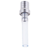 Maxbell CNC Motorcycle Gas Fuel Tank Cap Air Valve Vent Tube Breather Hose Silver - Aladdin Shoppers