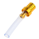Maxbell CNC Motorcycle Gas Fuel Tank Cap Air Valve Vent Tube Breather Hose Yellow - Aladdin Shoppers