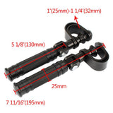 Maxbell CNC Rubber Front Driver Floorboard Foot Peg For Harley XL 883 195X130mm - Aladdin Shoppers