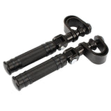 Maxbell CNC Rubber Front Driver Floorboard Foot Peg For Harley XL 883 195X130mm - Aladdin Shoppers