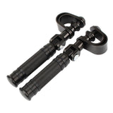 Maxbell CNC Rubber Front Driver Floorboard Foot Peg For Harley XL 883 195X130mm - Aladdin Shoppers