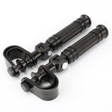 Maxbell CNC Rubber Front Driver Floorboard Foot Peg For Harley XL 883 195X130mm - Aladdin Shoppers