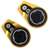 Maxbell CNC Universal Motorbike Motorcycle Shock Absorber Anti-theft Lock Golden - Aladdin Shoppers