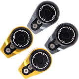 Maxbell CNC Universal Motorbike Motorcycle Shock Absorber Anti-theft Lock Golden - Aladdin Shoppers