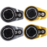 Maxbell CNC Universal Motorbike Motorcycle Shock Absorber Anti-theft Lock Golden - Aladdin Shoppers