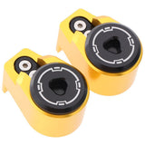 Maxbell CNC Universal Motorbike Motorcycle Shock Absorber Anti-theft Lock Golden - Aladdin Shoppers