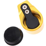 Maxbell CNC Universal Motorbike Motorcycle Shock Absorber Anti-theft Lock Golden - Aladdin Shoppers