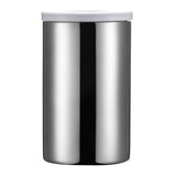 Maxbell Coffee Food Storage Canister Lid Preserves Double Stainless Steel silvery - Aladdin Shoppers