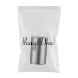 Maxbell Coffee Food Storage Canister Lid Preserves Double Stainless Steel silvery - Aladdin Shoppers