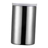 Maxbell Coffee Food Storage Canister Lid Preserves Double Stainless Steel silvery - Aladdin Shoppers