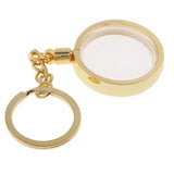 Maxbell Coin Holder Keychain 30mm Souvenir Commemorative Coin Keyring Collection Boxes Portable - Aladdin Shoppers